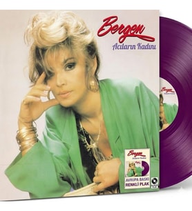 Bergen Acıların Kadını Renkli Plak, Avrupa Baskı, Mor Vinil LP