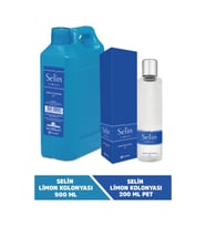 Selin Limon Kolonyası 900 ml + Selin Limon Kolonyası 200 ml