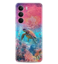 Realme C75 Kılıf Boutique Baskılı Resimli Kaplumbağa Pcode -065