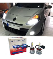 Renault Clio 3 Led Xenon Kısa Far Ampulü H7 Duo Yeni Seri Beyaz 2006-2013