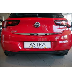Opel Astra K Bagaj Alt Çitası Kromu Nikelajı