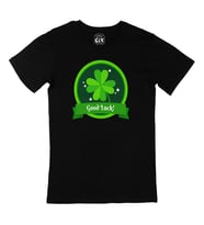 Good Luck St Patricks Siyah Tişört