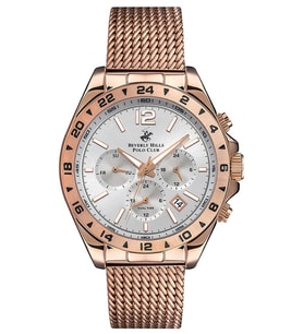 Beverly Hills Polo Club BP3128X.430 Erkek Kol Saati (Rose - Gold)