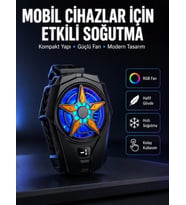 Evrensel Uyumlu Type-C Şarjlı Cep Telefonu Radyatörü Yeni Nesil