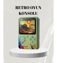 3 İnç Renkli Ekranlı Taşınabilir El Konsolu – G5 Modeli