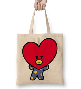 Bts Bt21 Tata Bez Çanta Uzun Saplı