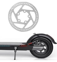 Scootersan Elektrikli Scooter Için Arka Teker Fren Diski 110MM