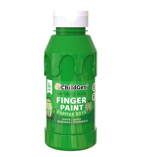 Süper Yıkanabilir Parmak Boya 350 Ml Şişe 7