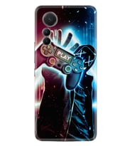 Xiaomi 12 Lite Kılıf Silikon Desen Özel Seri Play Me 1757