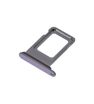 iPhone 14 Pro Max Sim Çekmecesi Tek Simli Modeller İçin Sim Kart Yuvası (Mor Renk)