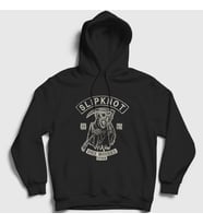 Presmono Unisex Siyah Reaper Slipknot Kapüşonlu Sweatshirt 113043tt