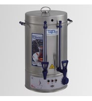Tuğra Elektrikli Semaver 120 Bardak 13 Litre Çay Makinesi Otomatı Çaycı Krom