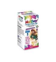 Multiver Portakal Aromalı Omega 3 Balık Yağı Şurubu 150 ml