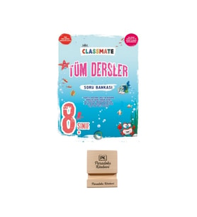 Okyanus LGS 8. Sınıf Classmate Tüm Dersler Soru Bankası + Telefon Standı