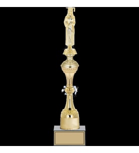 ODAK KUPA - Figürlü Kupalar - Mezuniyet Kadın Figürlü Kupalar FG-031 B - 43 cm