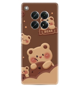 Infinix Zero 40 5G Kılıf Boutique Baskılı Resimli Bears Pcode -032