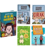 Şermin Yaşar 5 Kitap Set (Oh Ne Ala Memleket, Dedemin Bakkalı, Dedemin Bakkalı Çırak, Cingo, Abartma Tozu)