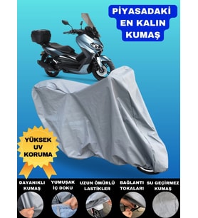 Kuba Brillant 50 Pro Premium Yeni Nesil Süper Kalın Motosiklet Brandası Su Geçirmez