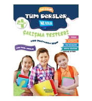 4. Sınıf Tüm Dersler Çek-Kopar Ne Kolay Çalışma Testleri