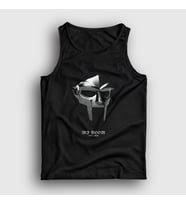 Presmono Unisex Siyah Metal Mask Rap Mf Doom Atlet 454707tt