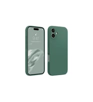 Apple İphone 16 Kılıf First Silikon - Koyu Yeşil