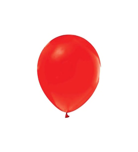 Metalik  Balon 12 İnç Baskısız (100 Adet)  Kırmızı