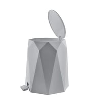 Omnipazar ELF-476 Geo Plastik Pedallı Çöp Kovası 4 Litre