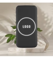 Kişiye Özel İsminiz Yazılı Işıklı Kablosuz Powerbank 10000 mAh