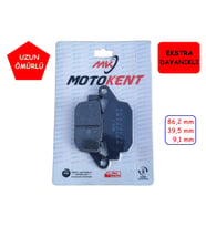 Mondial Arka Fren Disk Balatası Fa496 Mtk Rx3İ Evo (2016-....) Honda Nc 700-750 Xl600-650-700 Cbr250