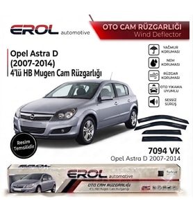 OPEL ASTRA D (2007-2014) 4'LÜ HB CAM RÜZGARLIĞI