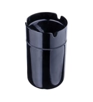 Dekoratif Çelik Küllük 10cm Siyah