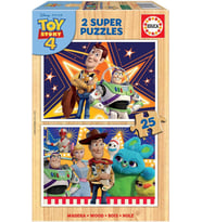 Educa Puzzle 2X25 Oyuncak Hikayesi 4 18083 Ahşap Puzzle