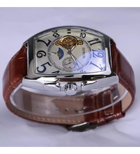 SEWOR WATCH Otomatik Mekanizma Deri Kordon Kol Saati