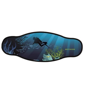 BESTDIVERS Maske Arkalığı ABYSS, Neopren