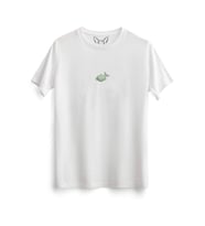  Animal Balık Dijital Baskılı Çocuk Beyaz Tshirt