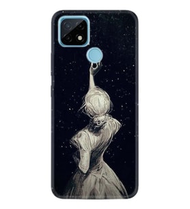 C25 Kılıf Desenli Silikon Kılıf Star Woman 1332