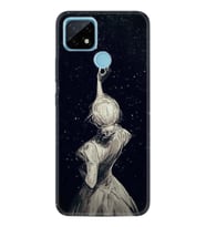 C25 Kılıf Desenli Silikon Kılıf Star Woman 1332