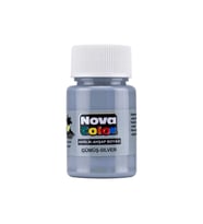 NOVA COLOR GÜMÜŞ 30 CC ŞİŞE AKRİLİK BOYA