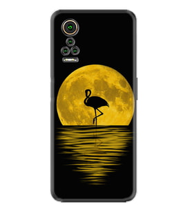 General Mobile GM 21 Pro GM 22 Pro Plus Kılıf Desemli Silikon Ay ve Flamingo 1775