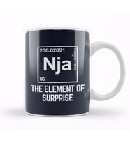 Element Of Surprise The Ninja Kupa Bardak Porselen