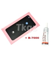 Tkgz Huawei Uyumlu P9 Lite 2017 Arka Pil Batarya Kapağı (CAM+B-7000) SİYAH