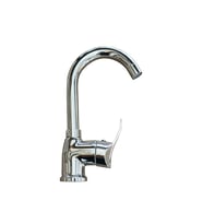 Ay Mix Kısa Kuğu Model Lavabo Bataryası