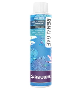 Reeflowers RemAlgae 1000 ml. Skt:12/2027 Yosun Giderici Tatlı Tuzlu ve Bitkili Akvaryumlar için