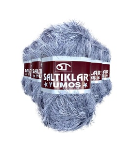 5 Adet Yumoş Sakallı El Örgü Ipi Yünü 06