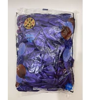 Pazariz   Balon - Mor Metalik Balon - 100 Adet