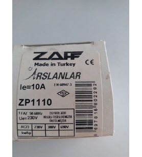 1X10 AMPER MONOFOZE AÇMA KAPAMA ŞALTERİ