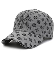 Valkyrie Desenli Nakışlı Erkek Şapka Ayarlanabilir Unisex Baseball Cap Günlük Spor Şapka Gri