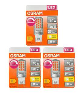 Osram 4W (40W) 2700K (Sarı Işık) G9 Duylu Dim Edilebilir Led Kapsül Ampul (3 Adet)
