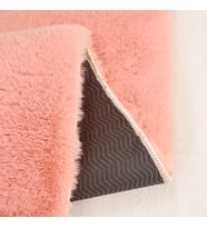 Youdayhomecollection Tavşan Poly Peluş Halı Model Oturma Odası Halısı
