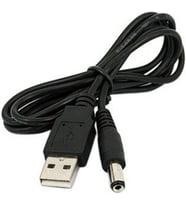 4463 Usb To Dc 5.5 2.1mm Kalın Power Güç Çevirici Adaptör Kablosu